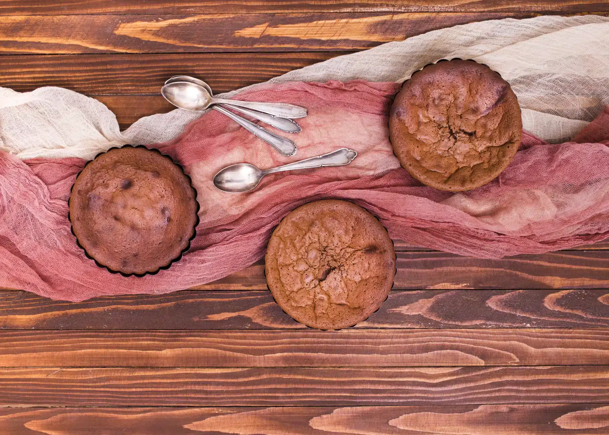 Muffins Saludables de Algarroba Foody
