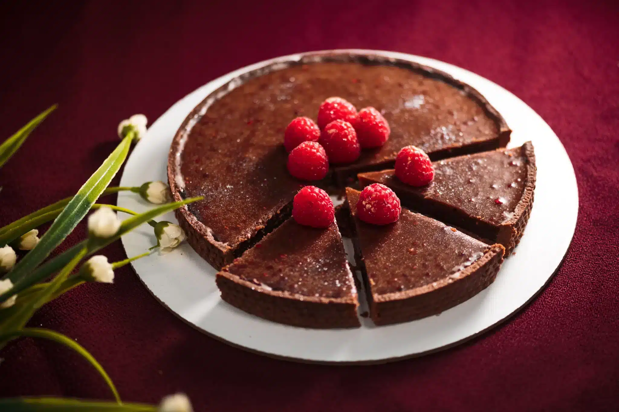Tarta de Chocolate y Frambuesa Foody