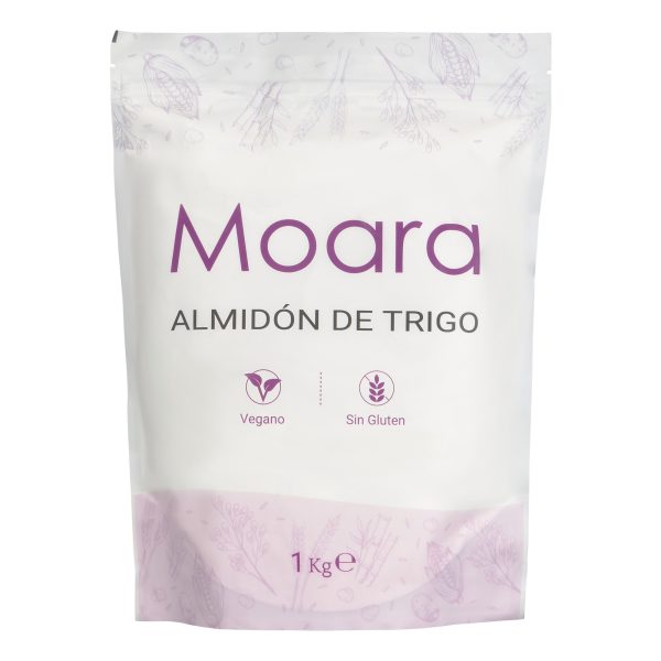 Almidón de Trigo -sin gluten- MOARA 1kg