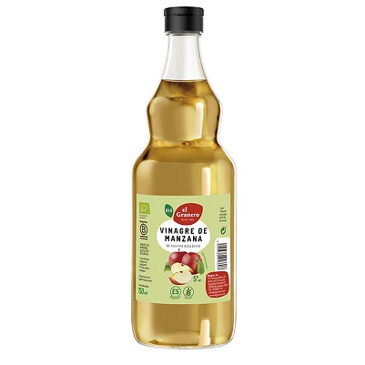 Vinagre de manzana ecológico - sin gluten - EL GRANERO - 750ml