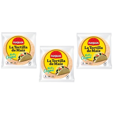 PACK AHORRO 3 paquetes Tortillas de Maíz - sin gluten, veganas - NAGUAL