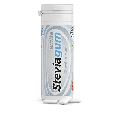 Chicles Steviagum White – sin azúcar – LEMON FARMA – 30g