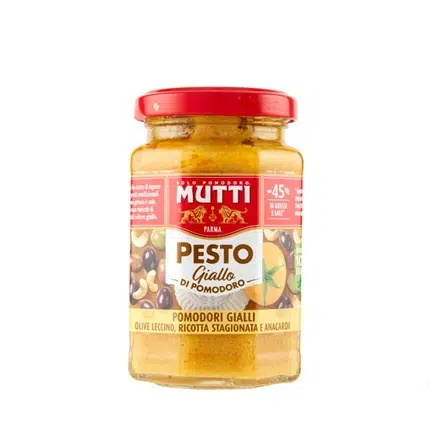 Pesto Giallo di Pomodoro - sin gluten - MUTTI 180g