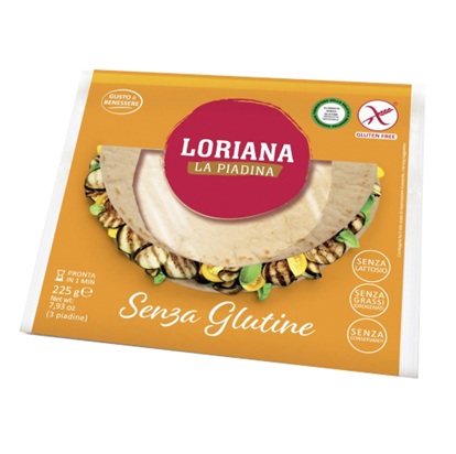Piadina - sin gluten - LORIANA 225g Precio Especial