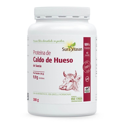 Proteina de caldo de huesos - sin gluten - SURA VITASAN 300g