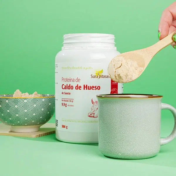 Proteina de caldo de huesos - sin gluten - SURA VITASAN 300g - Imagen 2