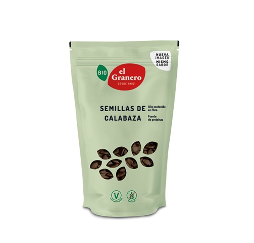 Semillas de calabaza bio - sin gluten - EL GRANERO INTEGRAL 250g
