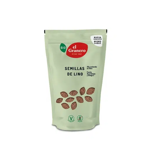 Semillas de lino dorado bio - sin gluten - EL GRANERO INTEGRAL 200g
