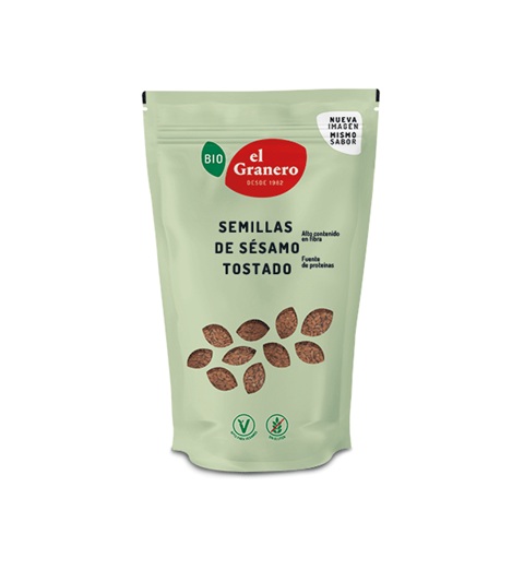 Semillas de sesamo tostado bio - sin gluten - EL GRANERO INTEGRAL 200g