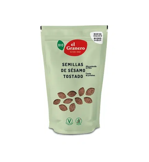 Semillas de sesamo tostado bio - sin gluten - EL GRANERO INTEGRAL 200g