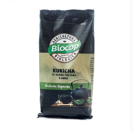 Te verde tostado kukicha 3 años bio -  BIOCOP 75 g