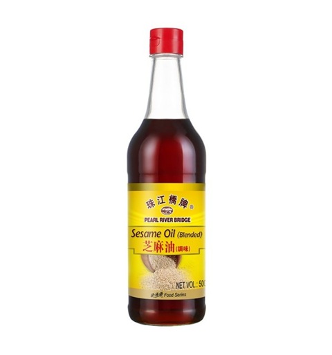 Aceite de sesamo y sojo (blended) - sin gluten - PEARL RIVER BRIDGE 500ml