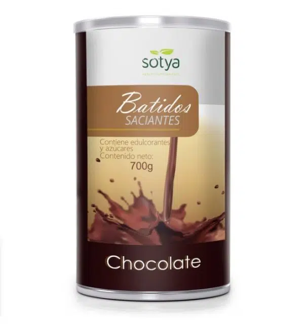Batido saciante sabor chocolate - sin gluten - SOTYA 700G