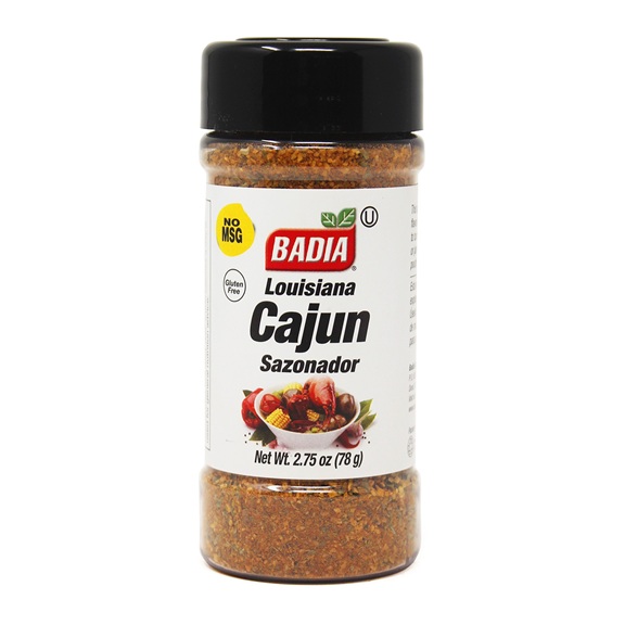Cajun Louisiana - sin gluten, vegano - BADIA 78g