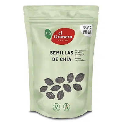 Semillas de chia bio - sin gluten - EL GRANERO INTEGRAL 200g