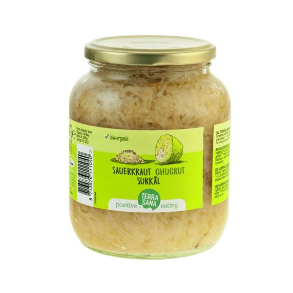 Chucrut  - sin gluten, bio - TERRASANA 680g