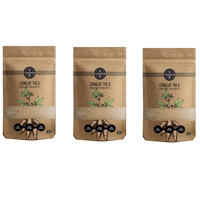 PACK AHORRO 3 Crunchy Rebozado de Yuca 300g - sin gluten- CASANA FOODS 900g