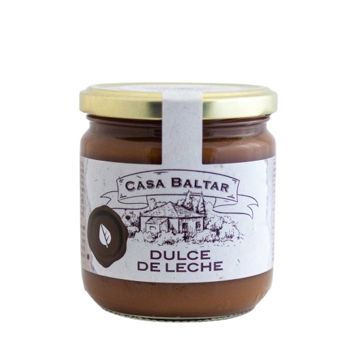 Dulce de leche Clásico - sin gluten - CASA BALTAR 370g