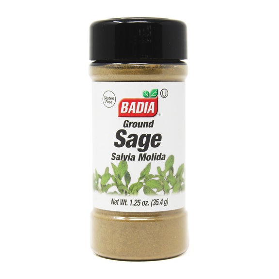 Sage Ground - Salvia molida - sin gluten, vegano - BADIA 35,4g
