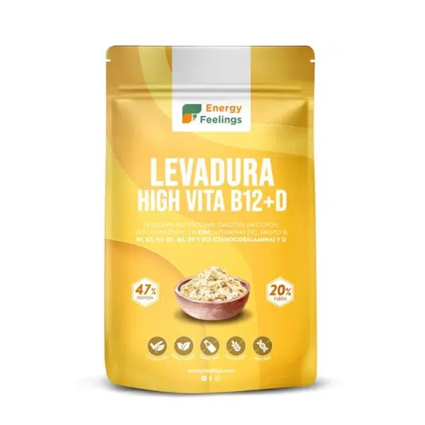 Levadura nutricional con chlorella y espirulina - sin gluten - ENERGY FEELINGS 250g