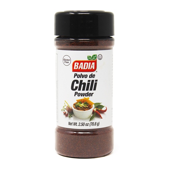 Chili Powder - sin gluten, vegano - BADIA 70,8g