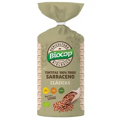 Tortitas de trigo sarraceno - sin gluten -  BIOCOP 100g
