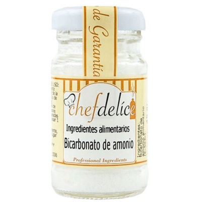 Bicarbonato de amonio CHEFDELICE 45g