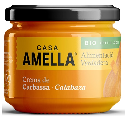 Bowl Crema de calabaza Bio - sin gluten - CASA AMELLA 260ml