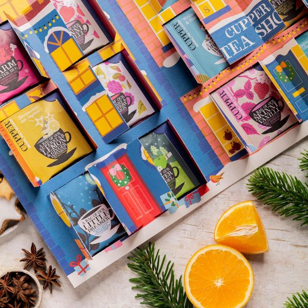 Colección de 12 Variedades de infusiones Calendario de adviento - sin gluten - CUPPER 44g 2 Colección de 12 Variedades de infusiones Calendario de adviento - sin gluten - CUPPER 44g - Imagen 2