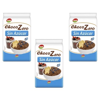 PACK AHORRO 3 Choco Zero sin Azúcar 300g – sin azúcar, sin gluten – ESGIR