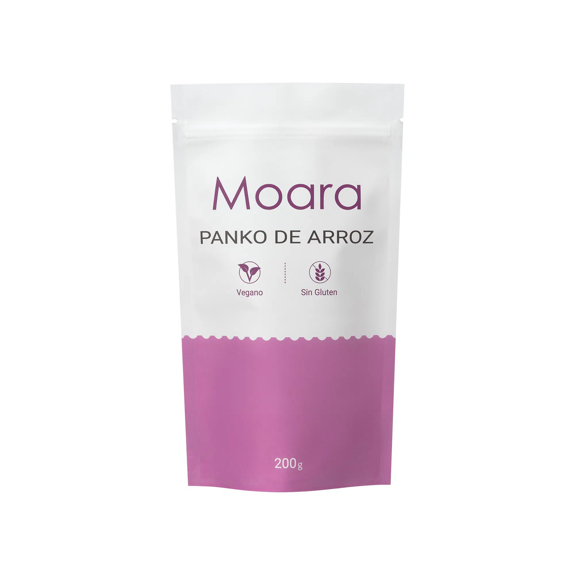 Panko de arroz estilo japonés- sin gluten- MOARA 200g - 1 Panko de arroz estilo japonés- sin gluten- MOARA 200g -