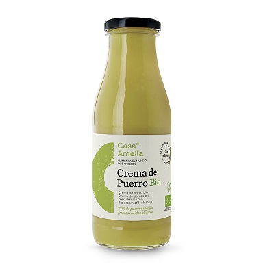 Crema de puerro Bio - sin gluten - CASA AMELLA 500ml