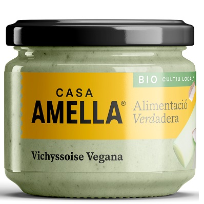 Bowl  Crema de Vichyssoise Bio - sin gluten, vegana - CASA AMELLA 260ml