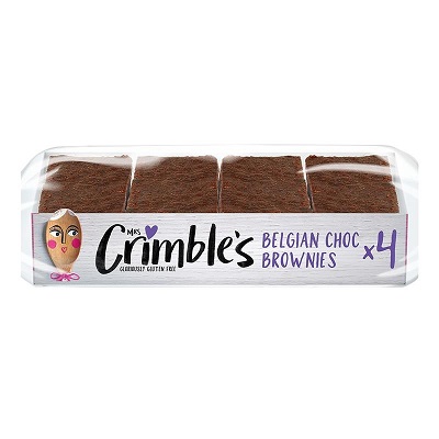 Brownie de chocolate - sin gluten -  MRS CRIMBLE´S 195g