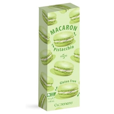 Macaron Pistacho - sin gluten - CUORENERO 42g