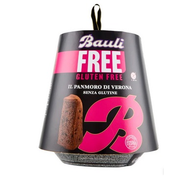 Panettone de Verona de chocolate - sin gluten - BAULI 500g