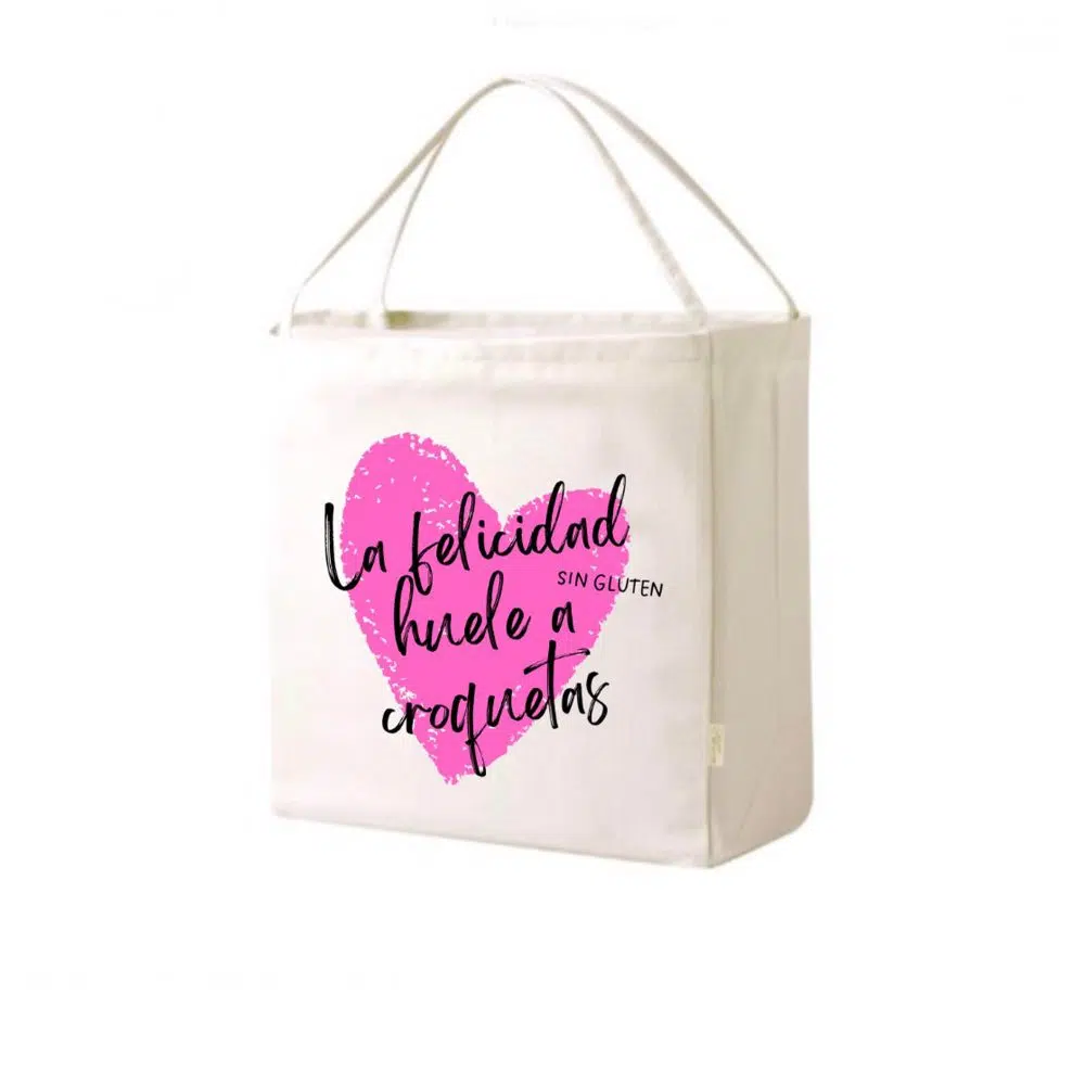 Shopper Bag - La Felicidad Huele a Croquetas
