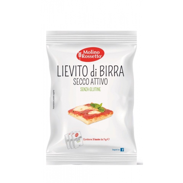 Levadura de Cerveza - sin gluten - MOLINO ROSSETTO 21g