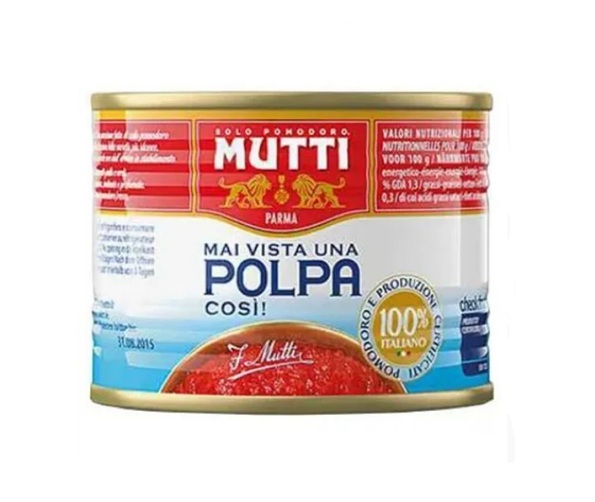 Pulpa de tomate - sin gluten- MUTTI 210g x 2