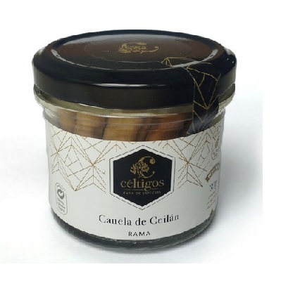 Canela de Ceylan en rama - sin gluten- CELTIGOS 30g