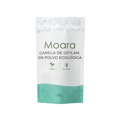 Canela Ceylan en polvo ecológica - sin gluten - MOARA 100g