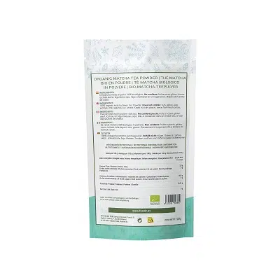 Té Verde Matcha Ecológico - sin gluten- MOARA 100g 3 Té Verde Matcha Ecológico - sin gluten- MOARA 100g - Imagen 3