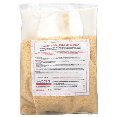Galleta maria molida - sin gluten - MOARA 500g 1 Galleta maria molida - sin gluten - MOARA 500g
