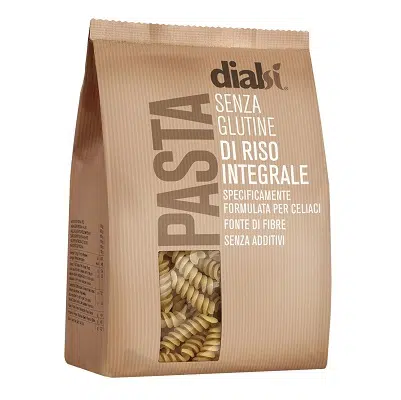 Fusilli de arroz integral -sin gluten - DIALSI 400g