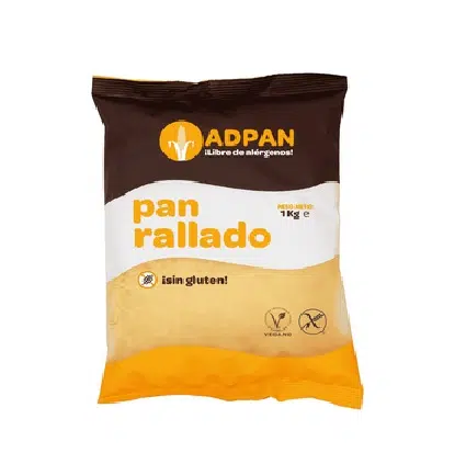Pan rallado - sin gluten, sin alérgenos- ADPAN 1Kg