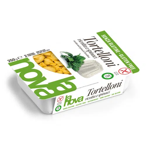 Tortelloni de ricotta y espinacas - sin gluten - LA NOVA 250g
