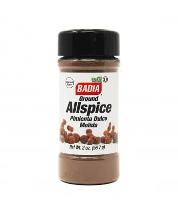 Allspice Ground - pimienta dulce molida - sin gluten, vegano - BADIA 56.7g - 🔴 NOVEDAD 🔴