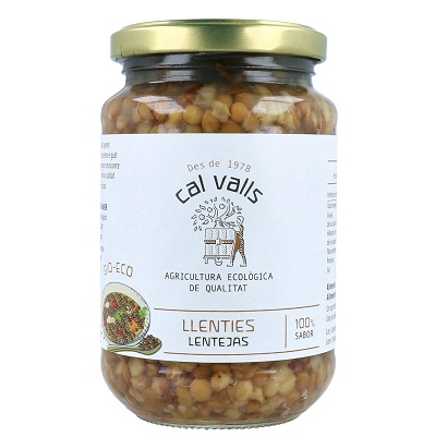 Lentejas cocidas bio - sin gluten - CAL VALLS 250g 🔴 NOVEDAD 🔴 1 Lentejas cocidas bio - sin gluten - CAL VALLS 250g 🔴 NOVEDAD 🔴