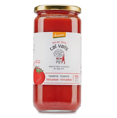 Tomate triturado - sin gluten, bio - CAL VALLS 670g - 🔴 NOVEDAD 🔴