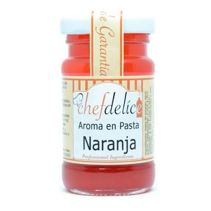 Aroma de Naranja en pasta - sin gluten - CHEFDELICE 50g
